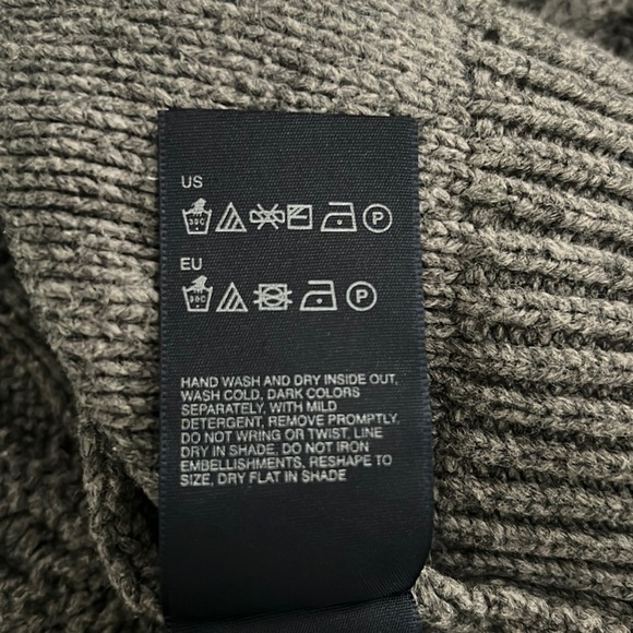 Tommy Hilfiger 3/4 Sleeved Cowl Turtleneck Sweater Dress S/P - Picture 9 of 9